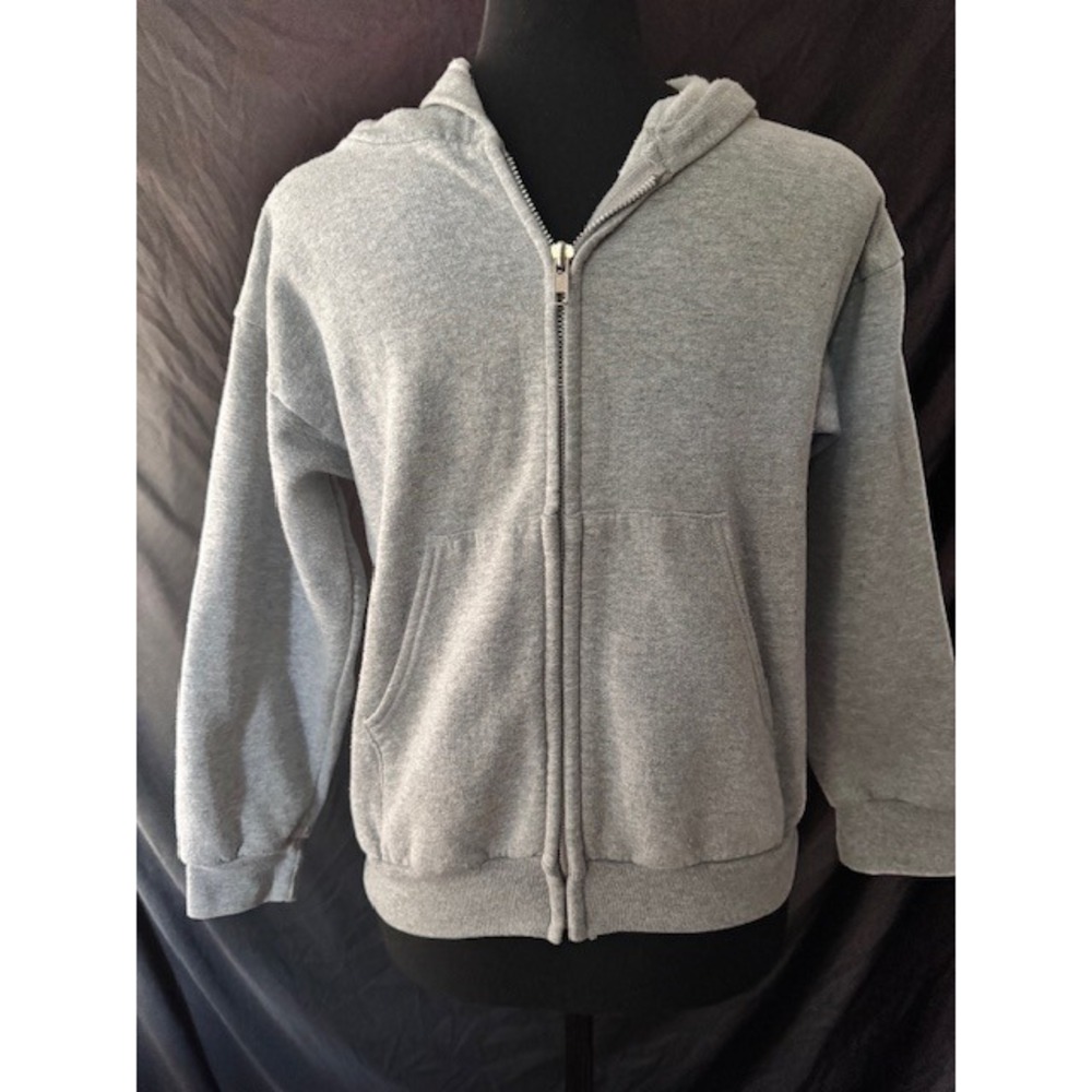 Champion Binghamton University Bearcats Youth Full Zip Hoodie Gray Size M 10-12